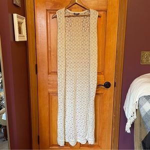 Knit Sleeveless Cardigan